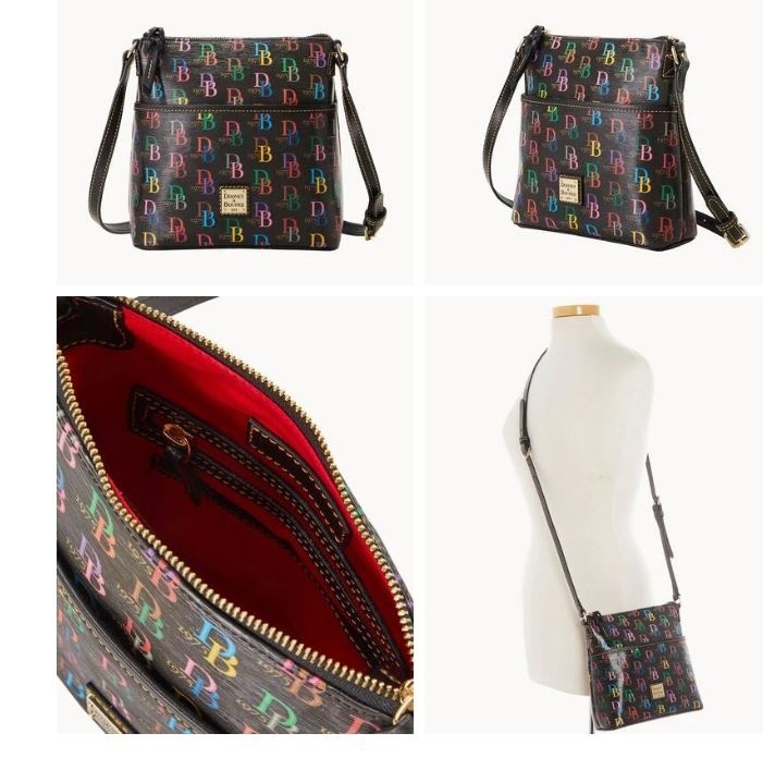 Dooney & Bourke DB75 Multi Small Everyday Crossbody - Black