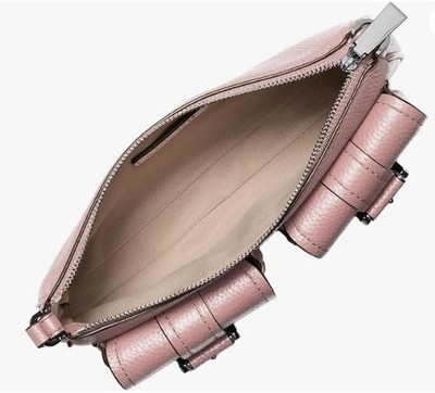 Michael Kors Zoe small Convertible Pouchette - Smokey Rose