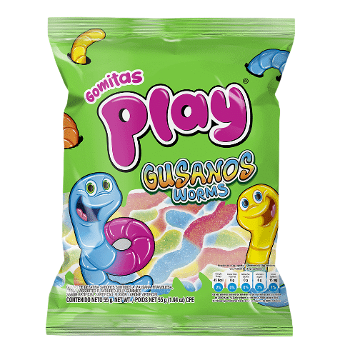 Gomitas Play Gusanos