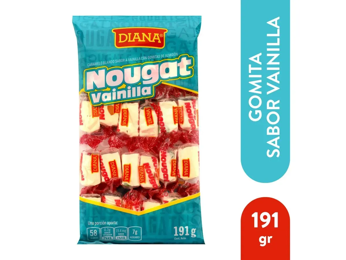 Diana Gond Nougat Vainilla - 24 Unidades - 191gr
