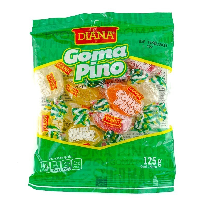 Gomita Diana Gond Pino 24 Unidades - 251gr