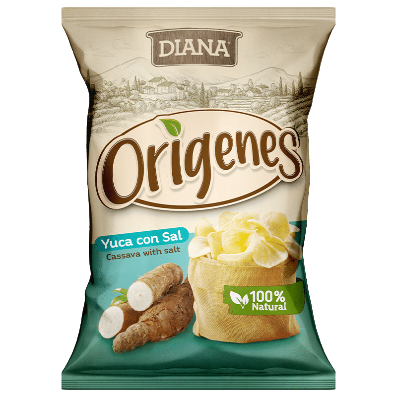 Yuca con sal orgines Diana 60g