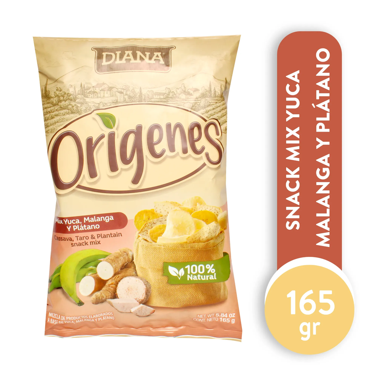 Mix Yuca, Malanga y Plantano 165g