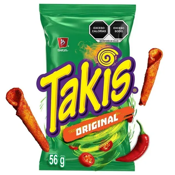 Tortillas De Maíz Takis Original, Sabor Taco - 56g