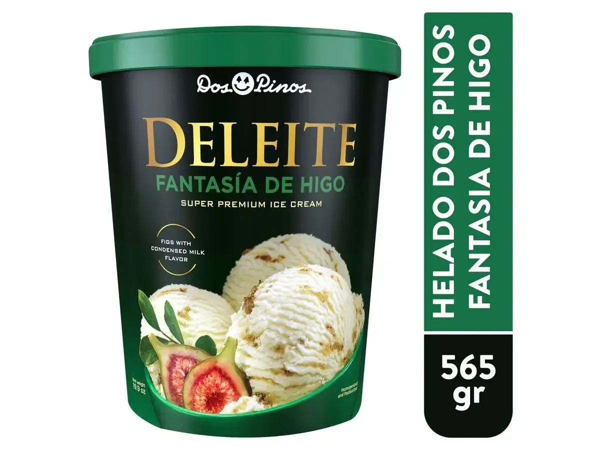Helado Dos Pinos Deleite Fantasía De Higo - 565gr