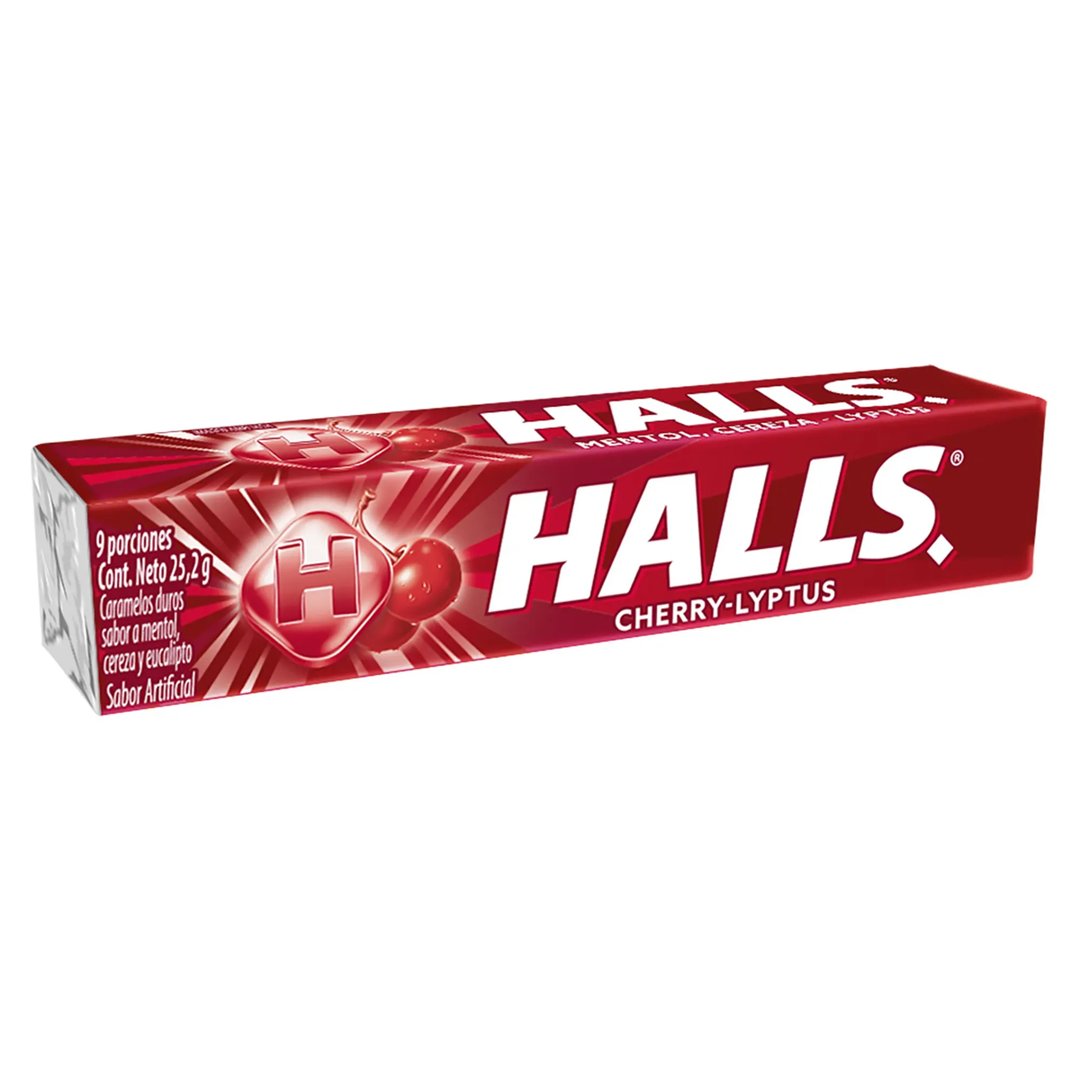 Halls cereza 25.2gr