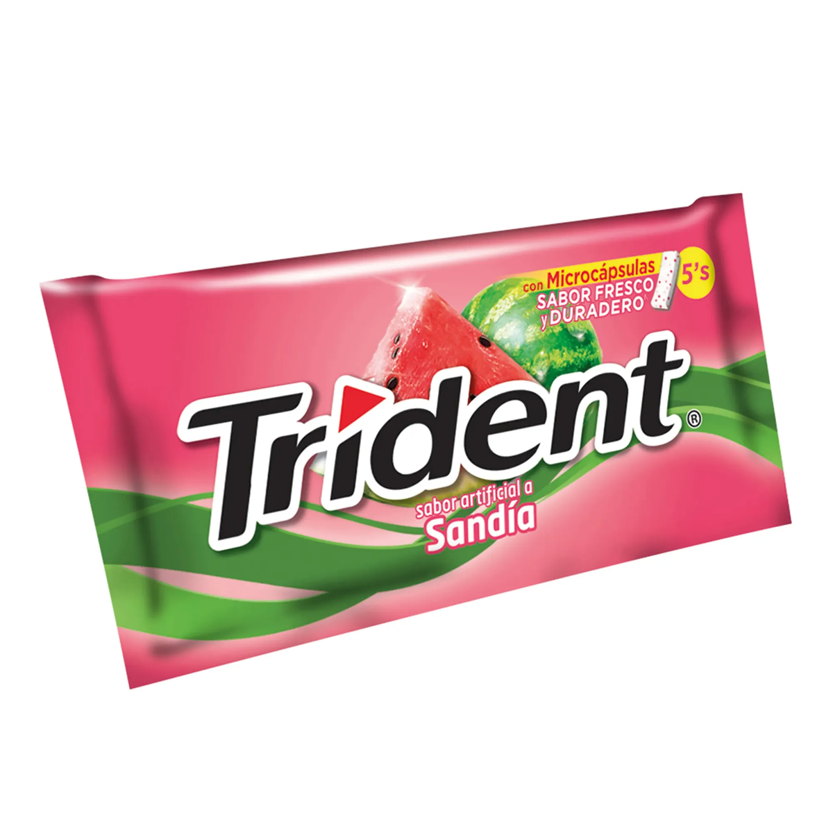 Chicle Trident Sandia 6 Unidades - 10.2Gr
