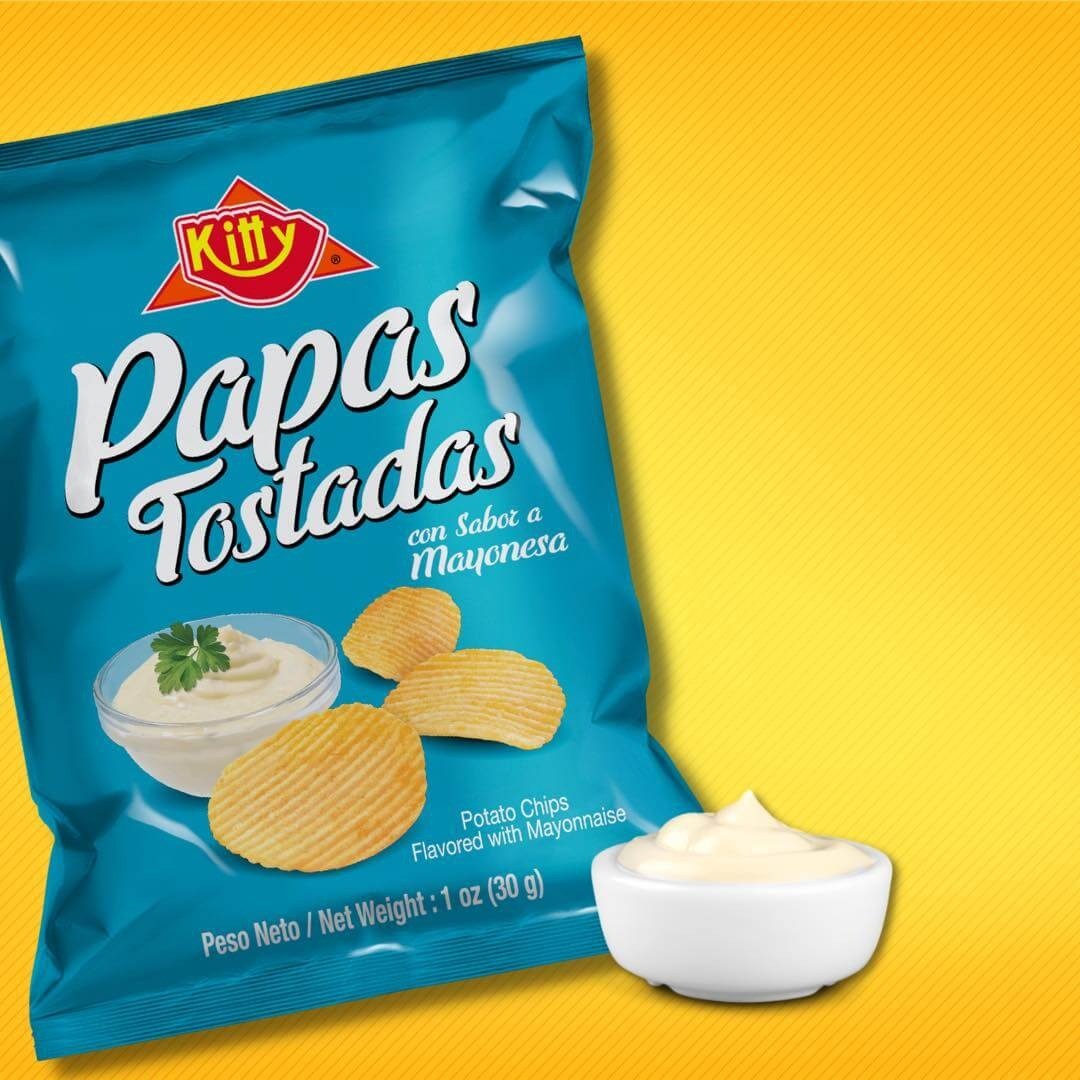 papas kitty sabor mayonesa 30 g