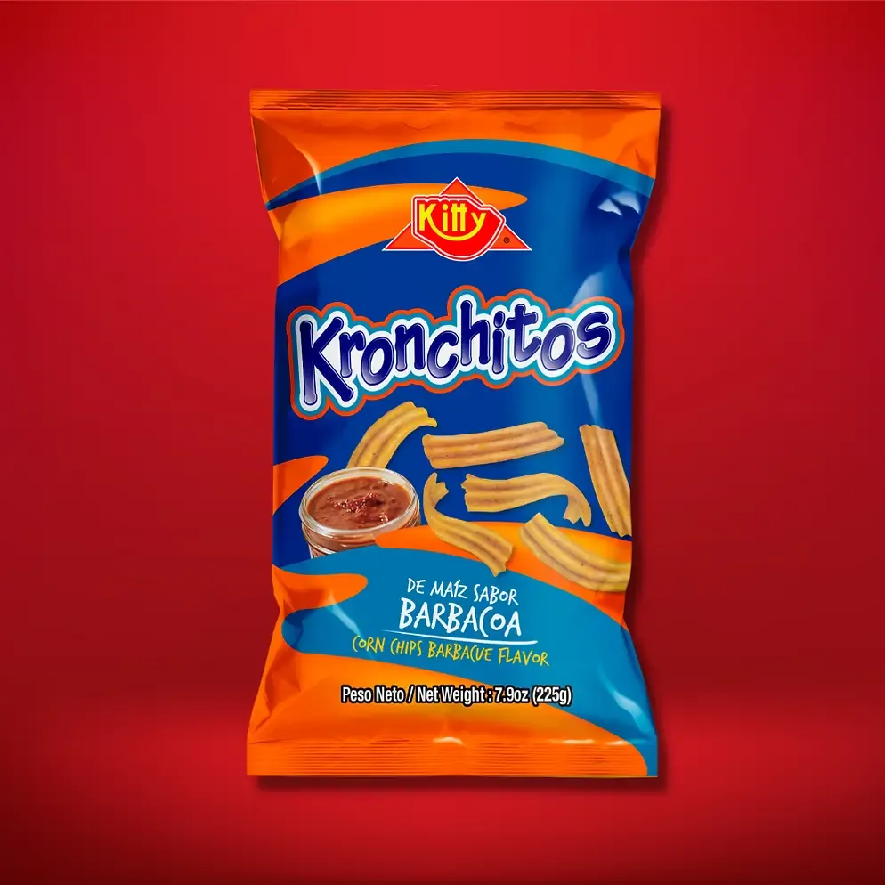 kronchitos sabor barbacoa kitty 225g
