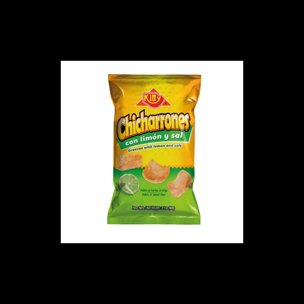 2PACK CHICHARRON CON LIMON 6OG KITTY