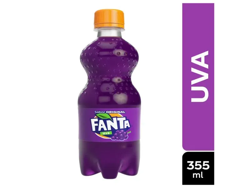 Fanta uva regular - 355 ml