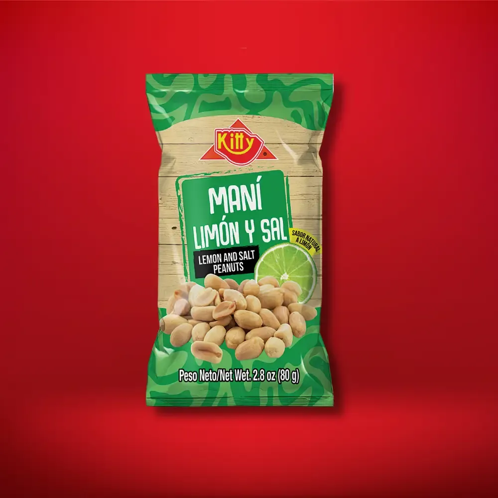 kitty Maní Limon Y Sal 20g
