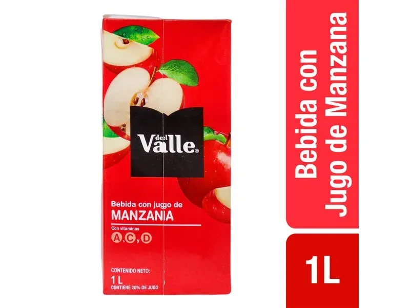 Jugo Del Valle, manzana -1L