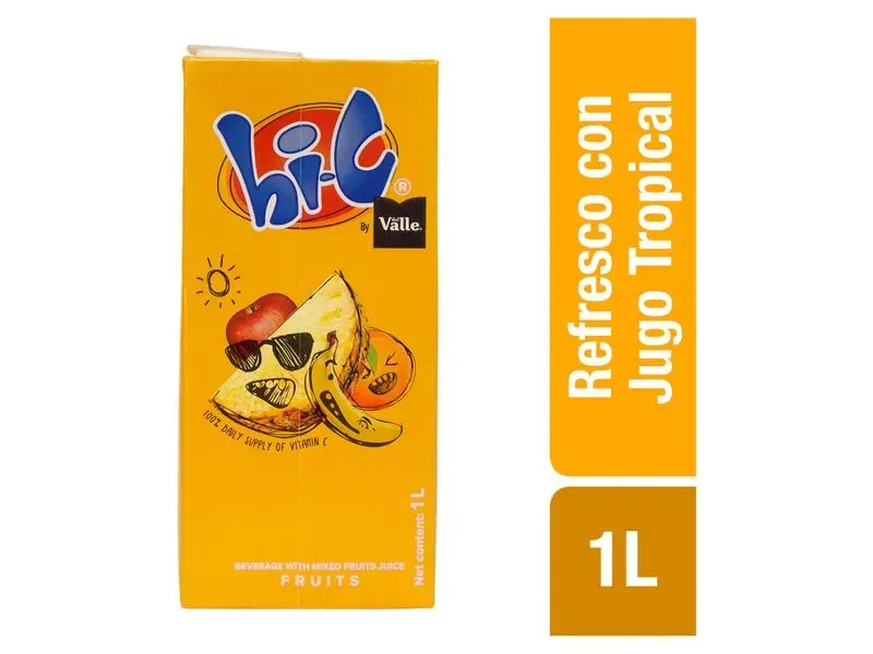 Hi C, frutas tetrapack -1L