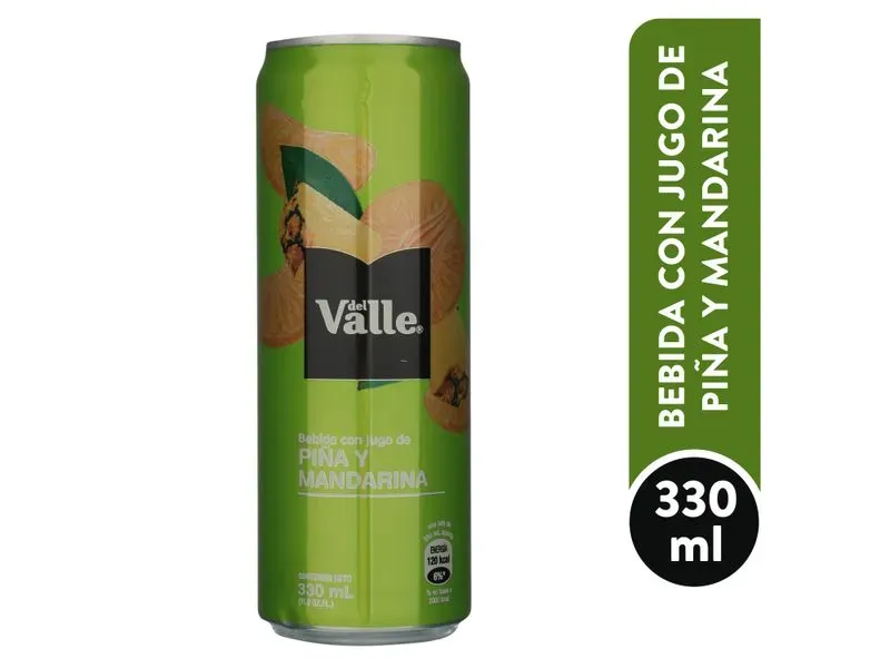 Bebida Del Valle, piña mandarina -330ml