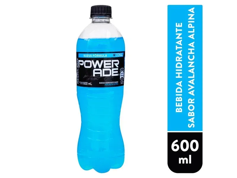 Bebida Powerade, avalancha azul -600ml