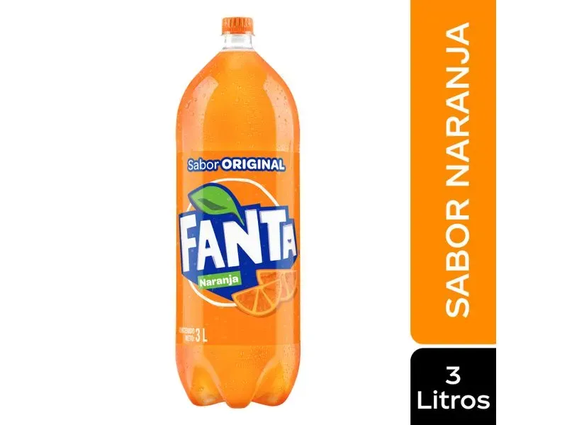 Fanta Naranja regular - 3 L