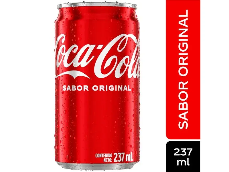 Coca Cola regular lata - 237 ml