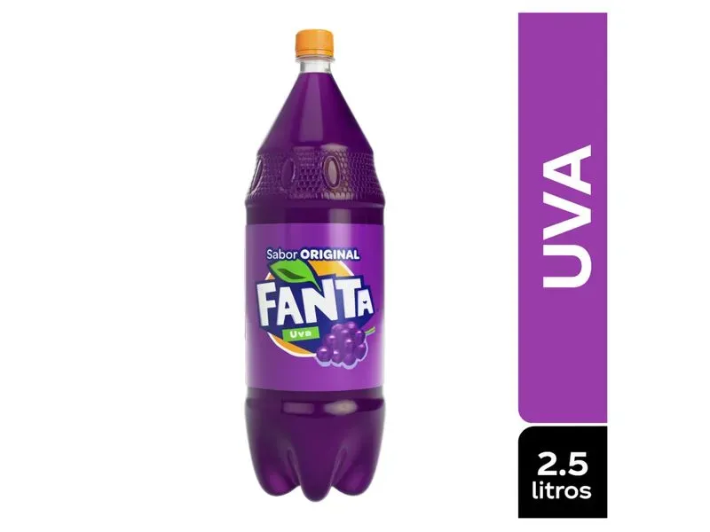 Fanta uva regular - 2.5 L