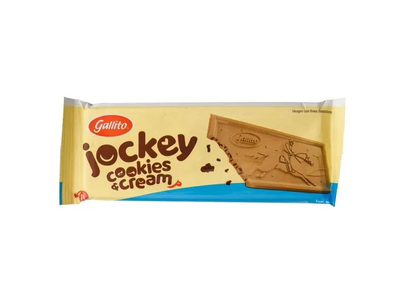 Chocolate Gallito Jockey Cookies Cream -45 gr