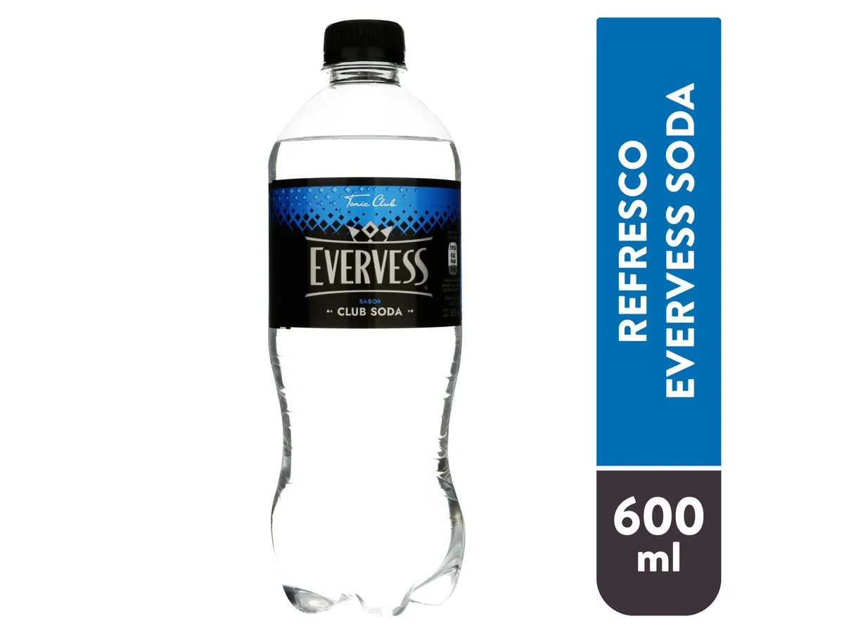 EVERVESS CLUB SODA 600ML PET 15