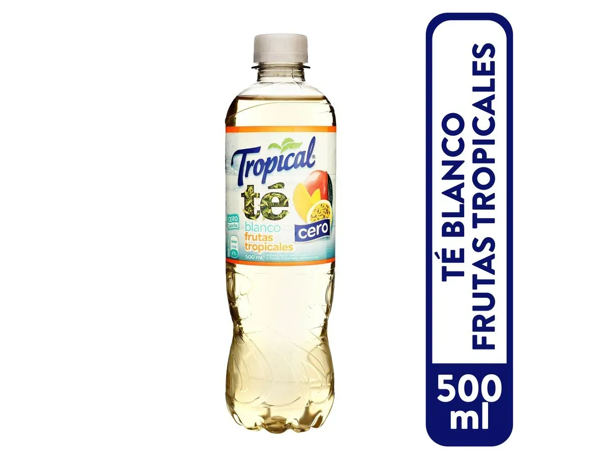 TROPICAL TE BLANCO FRUTA TROP ZERO 500ML