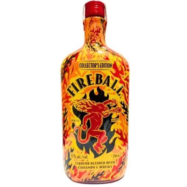FIREBALL RED HOT CINNAMON WHISKY 1000 ML