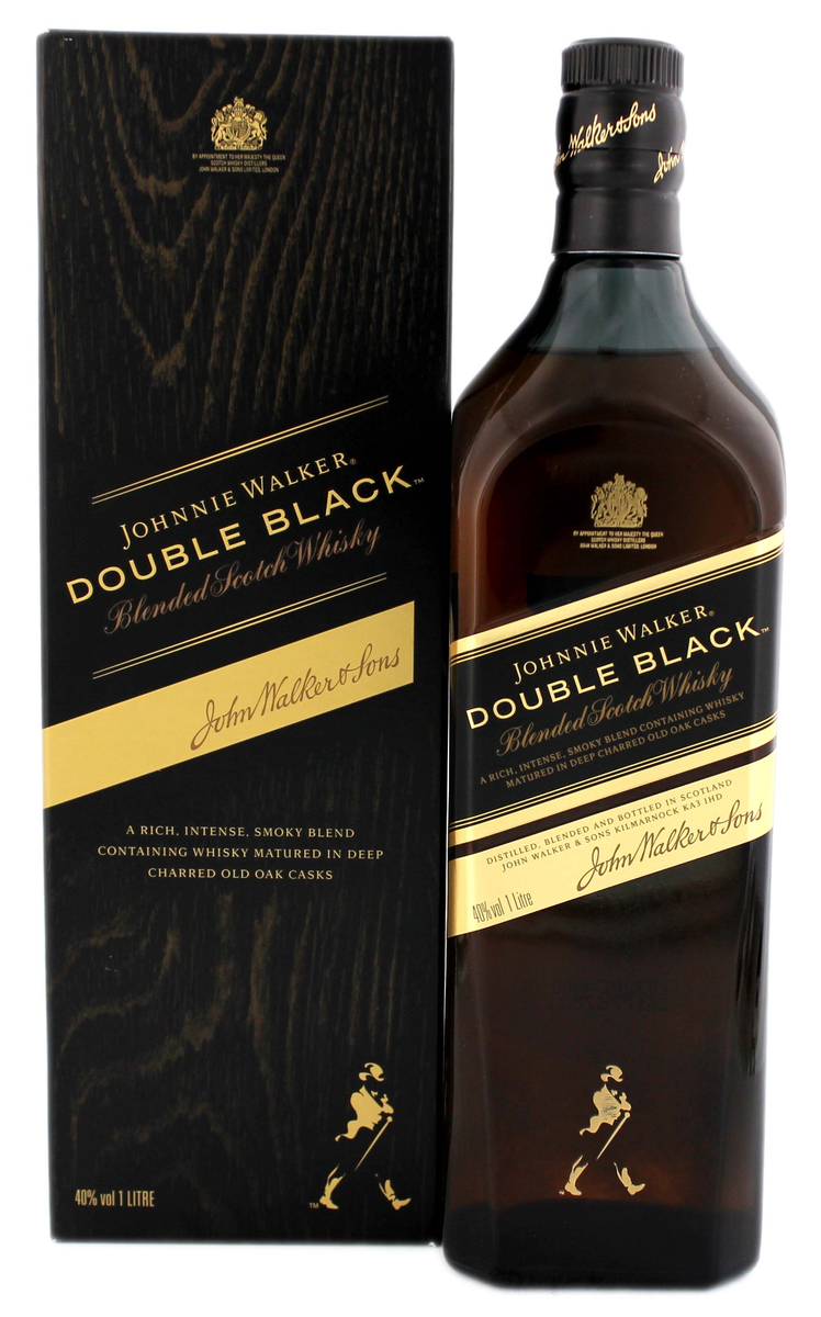 JOHNNIE WALKER BLACK LABEL 2 CASK EDITION 1000 ml