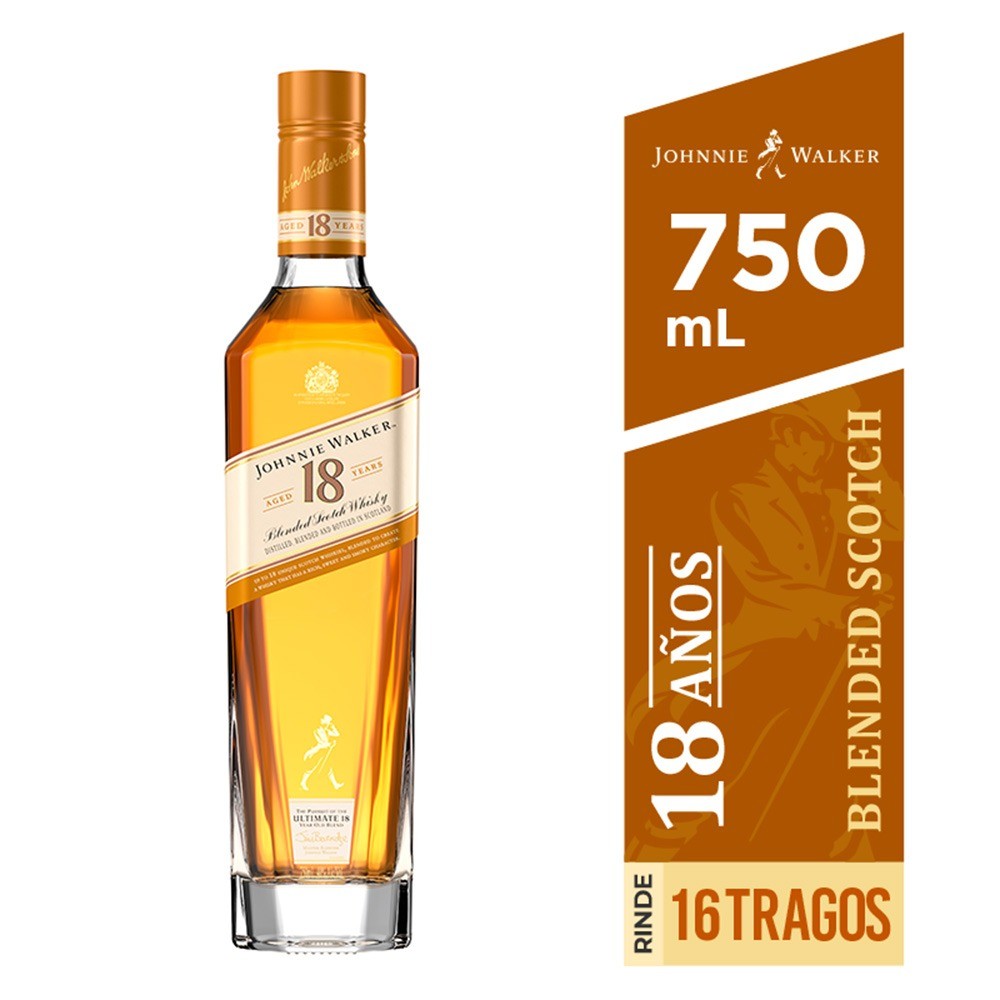 JOHNNIE WALKER 18 AÑOS 750L