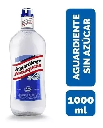 AGUARDIENTE ANTIOQUEÑO AZUL 1L