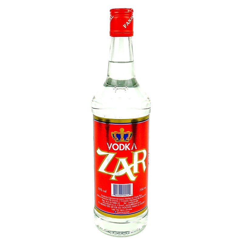 VODKA ZAR 750ML