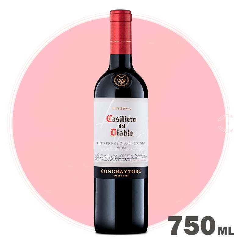 CASILLERO DEL DIABLO CABERNET 750ML