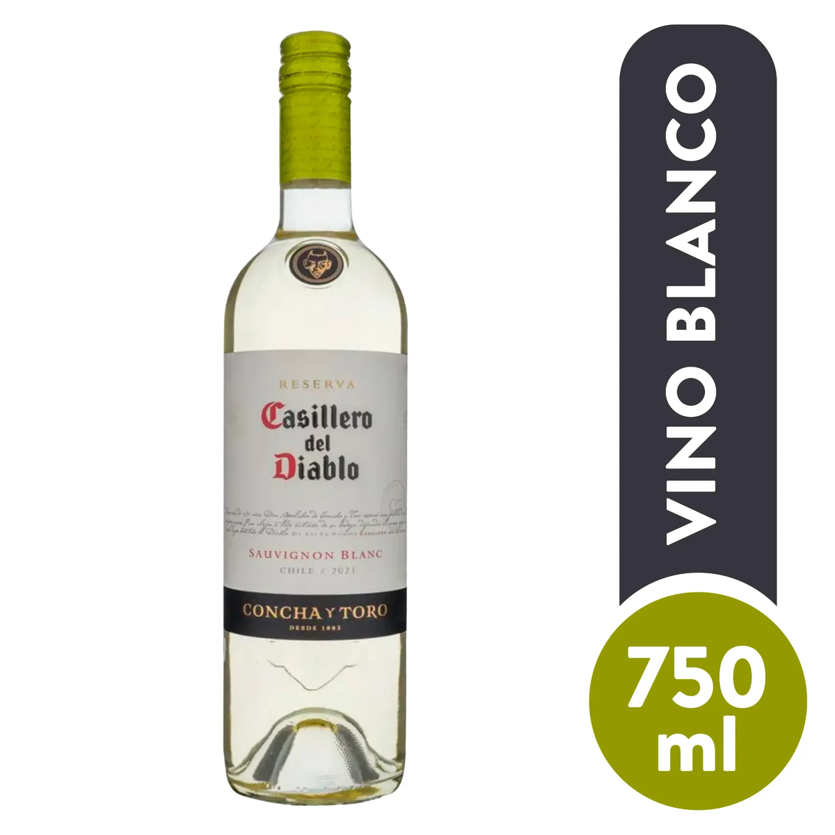 CASILLERO DEL DIABLO BLANCO 750ML