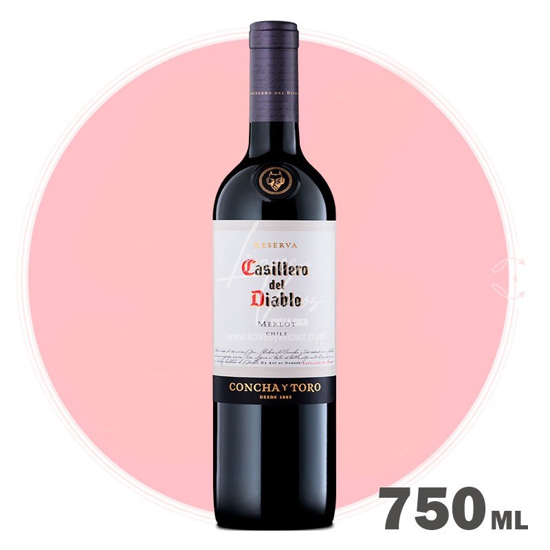 CASILLERO DEL DIABLO MERLOT 750ML