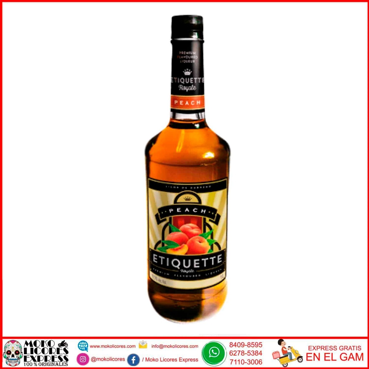 ETIQUETTE LICOR MELOCON 1L