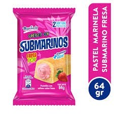 SUBMARINOS DE FRESA