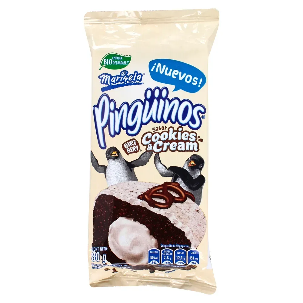 PINGUINOS COOKIES Y CREAM
