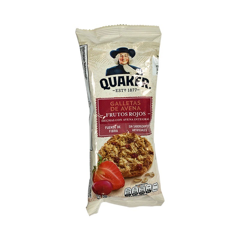 GALLETAS QUAKER FRUTOS ROJOS