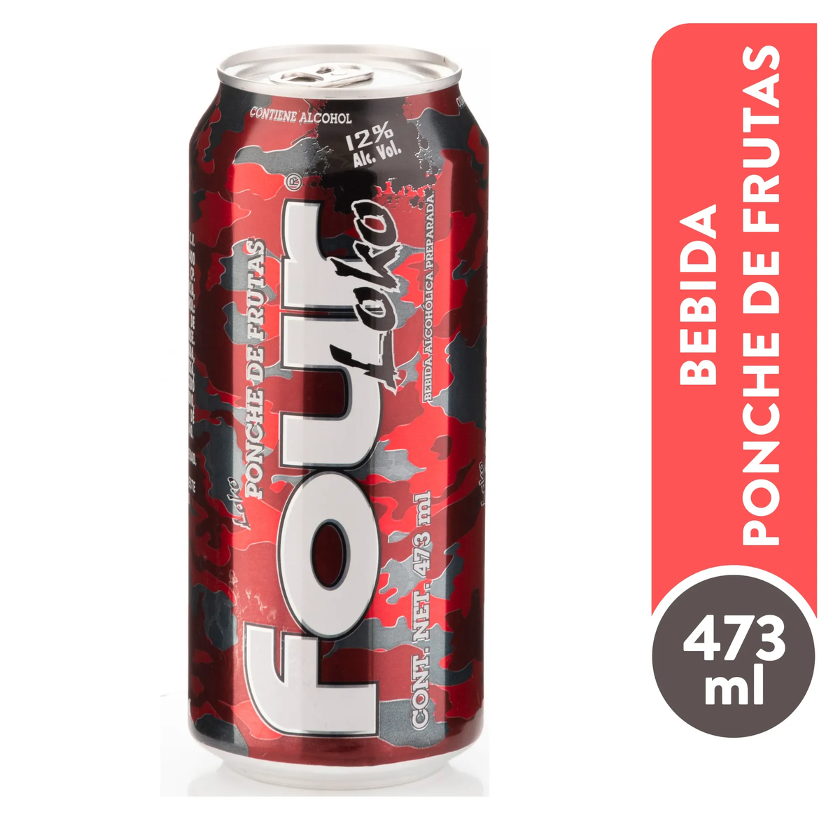 FOUR LOKO POCHE DE FRUTAS LAT 473 ml