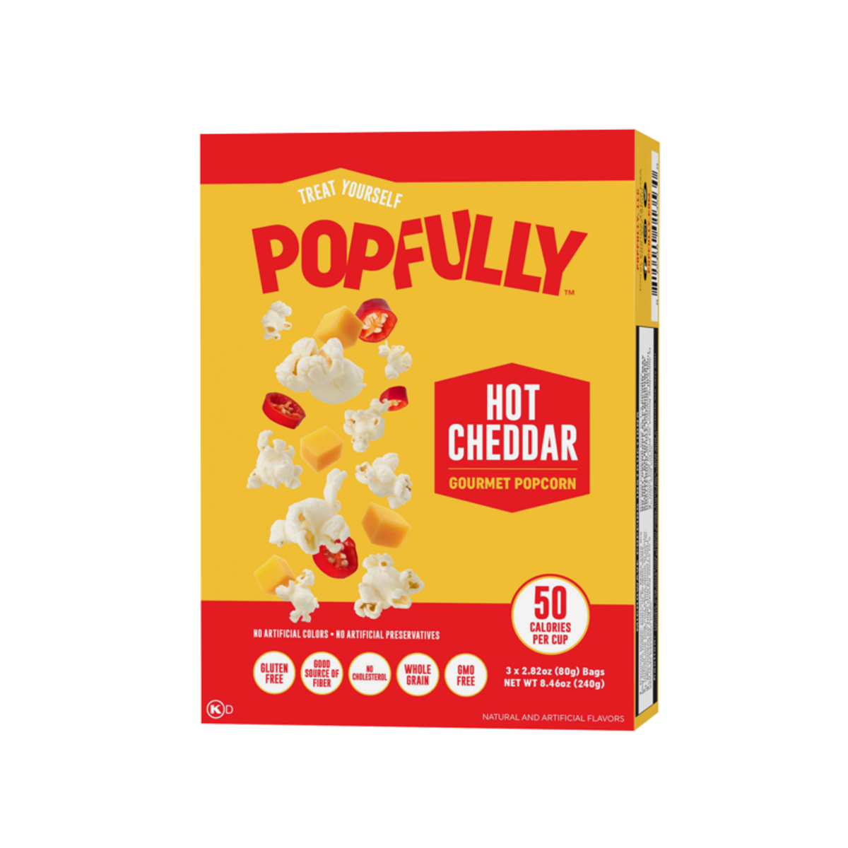 POP FULLY HOT CHEDDAR 3 PACK