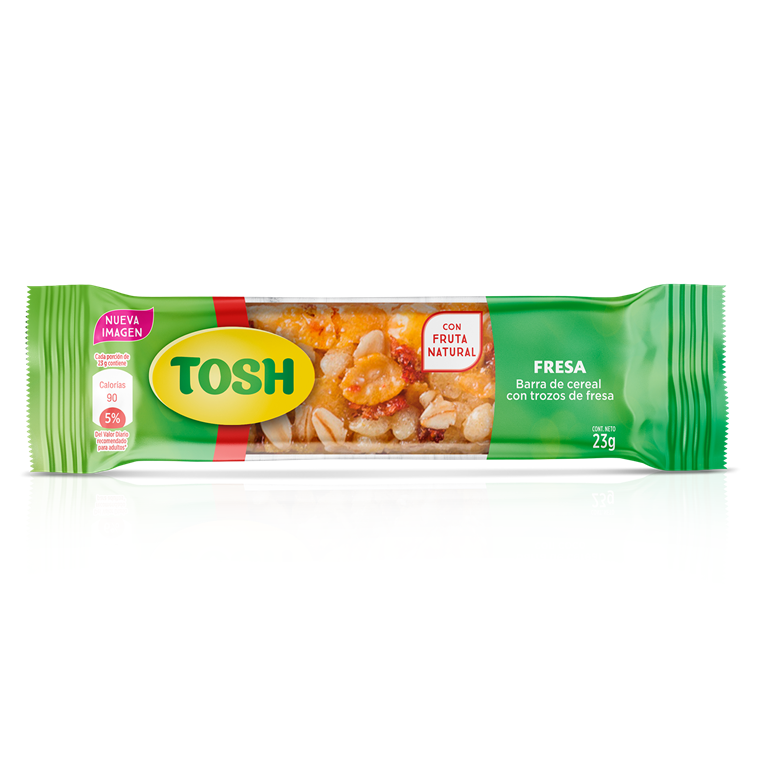 TOSH BARRAS DE CEREAL DE FRESA