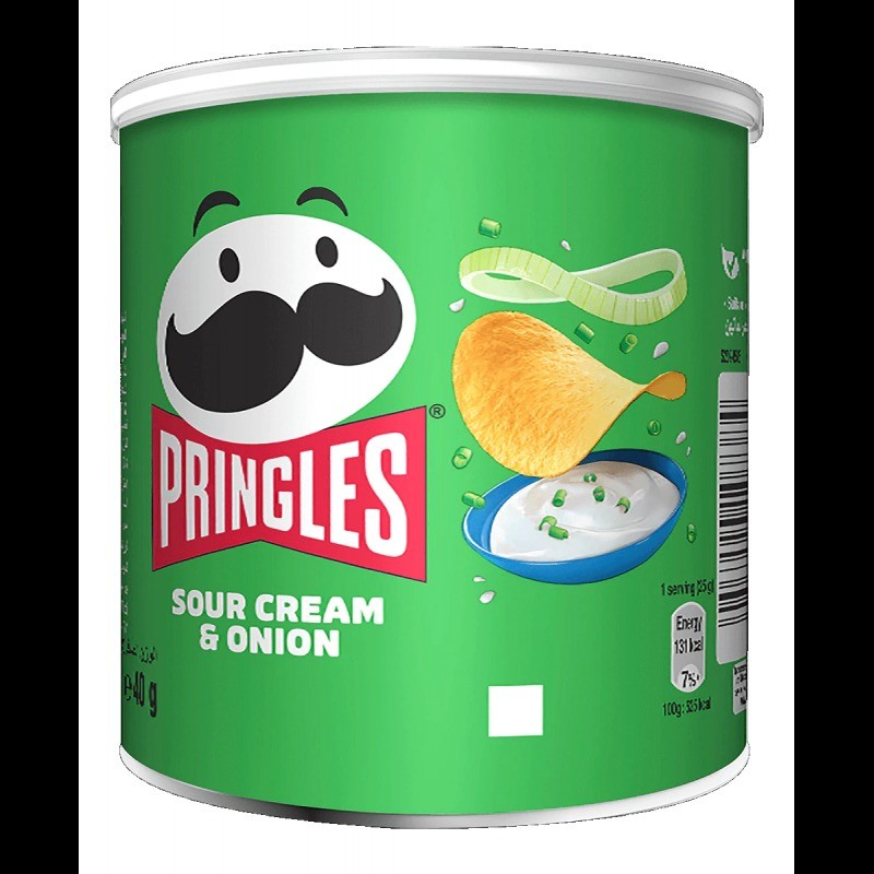 PRINGLES SOUR CREAM Y ONION