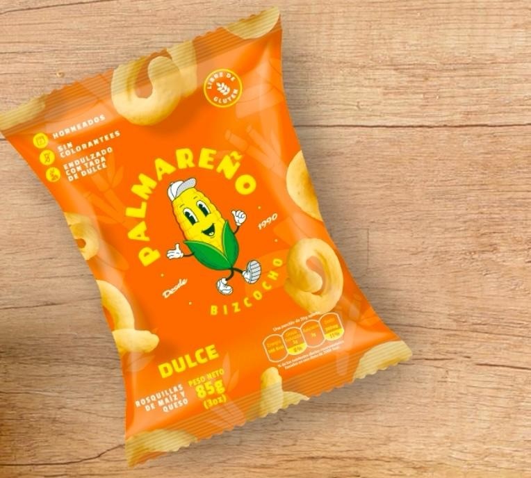 BIZCOCHOS PALMAREÑO DULCE 26G