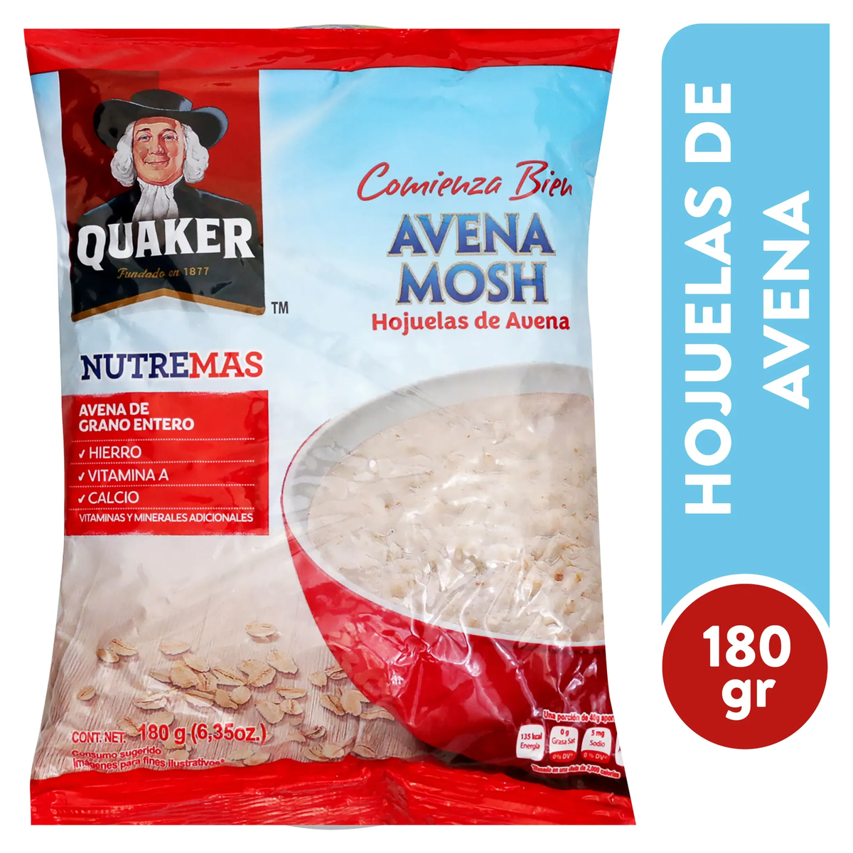 AVENA MOSH NUTREMAS 180G