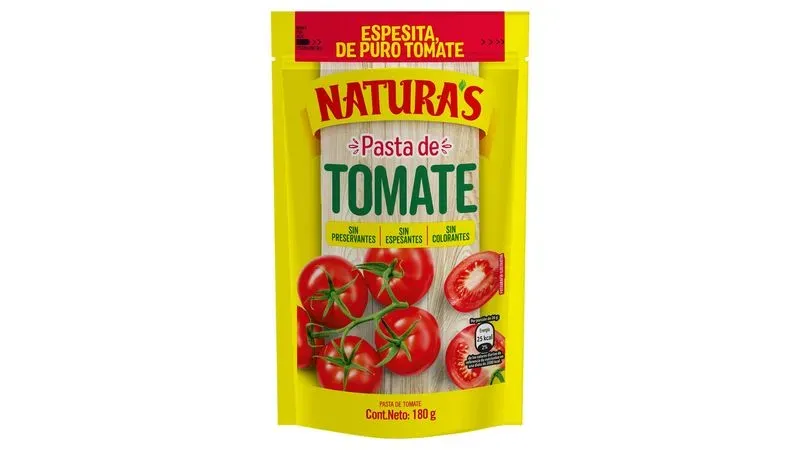 NATURAS PASTA DE TOMATE ESPECITA 180G