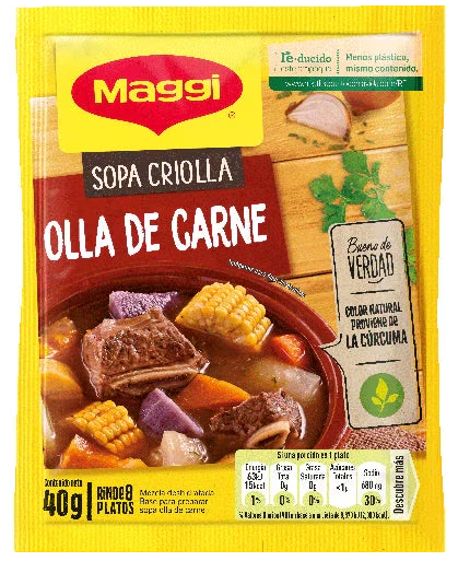 MAGGI SOPA CRIOLLA OLLA DE CARNE
