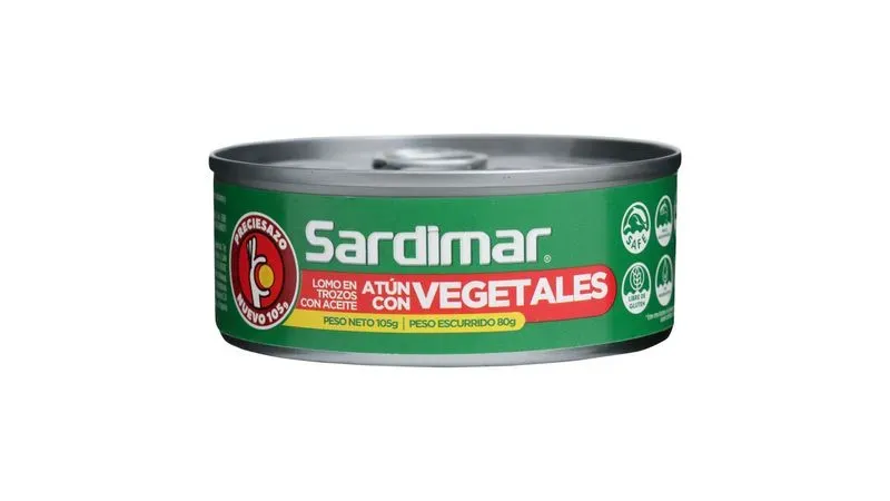 Sardimar Atun con Vegetales