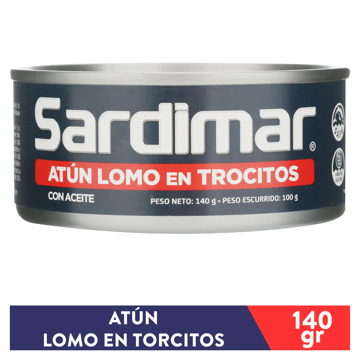 Sardimar Atun Lomo en Trocitos 140g