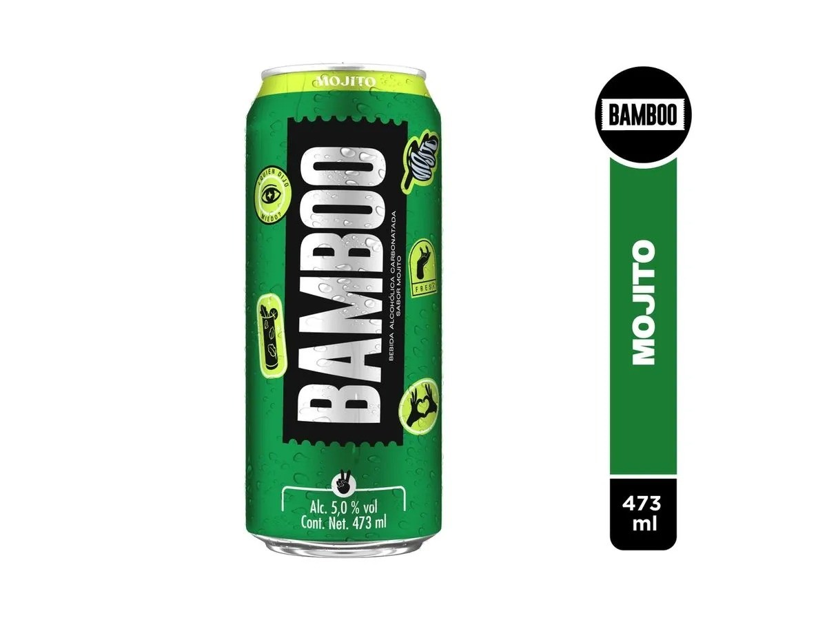 Bebida Alcoholica Preparada Bamboo Mojito - 473ml