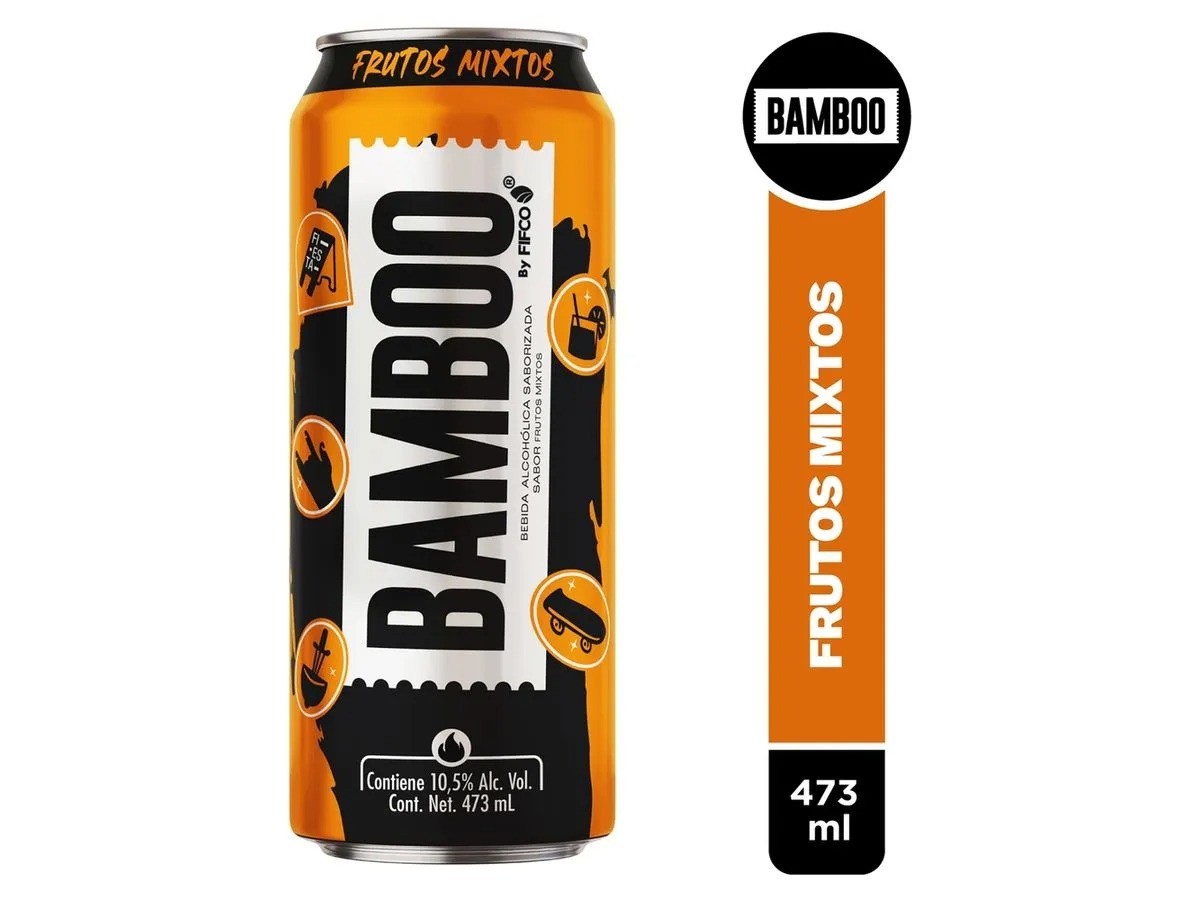 Bebida Bamboo Frutos Mixtos 10.5% alcohol
